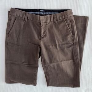 Gap Women's 2‎ Brown Stretch Cotton Pants